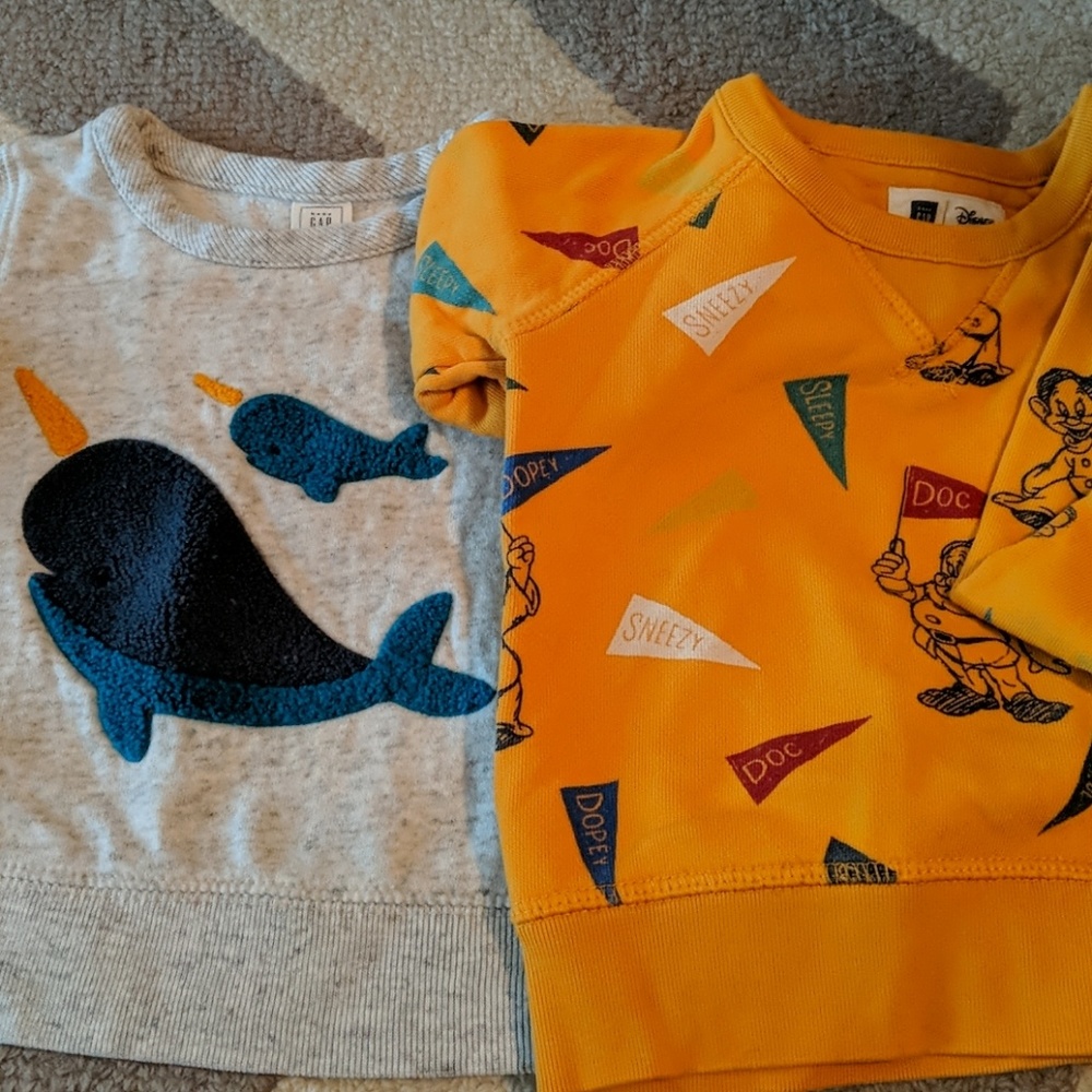 Baby Gap Cozy Sweatshirts!